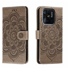 Estuche de cuero para teléfono con patrón de...