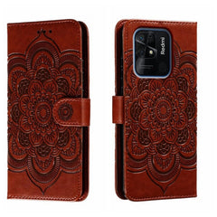 Estuche de cuero para teléfono con patrón de...