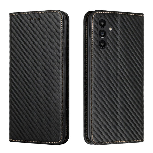 Caja de teléfono de cuero con tapa magnética...