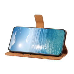Estuche para teléfono de cuero con patrón en...