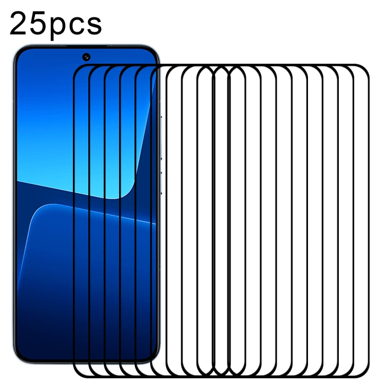 25 piezas Pegamento para bordes 9H HD 3D Bor...