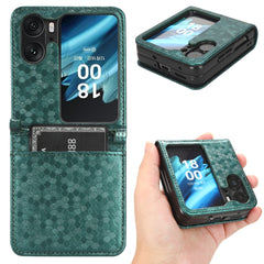 Estuche para teléfono de cuero con textura d...