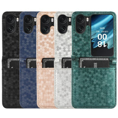 Estuche para teléfono de cuero con textura d...