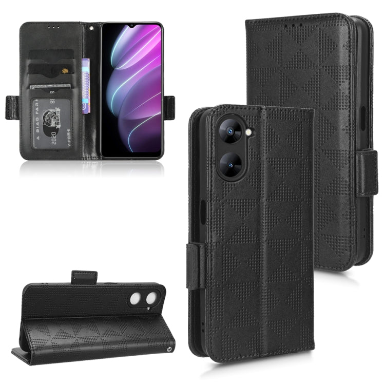 Estuche para teléfono de cuero con triángulo...
