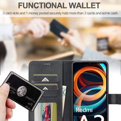 LC.IMEEKE Estuche para teléfono de cuero con...