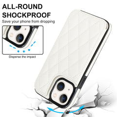 Estuche para teléfono de cuero PU rómbico co...
