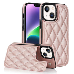 Estuche para teléfono de cuero PU rómbico co...