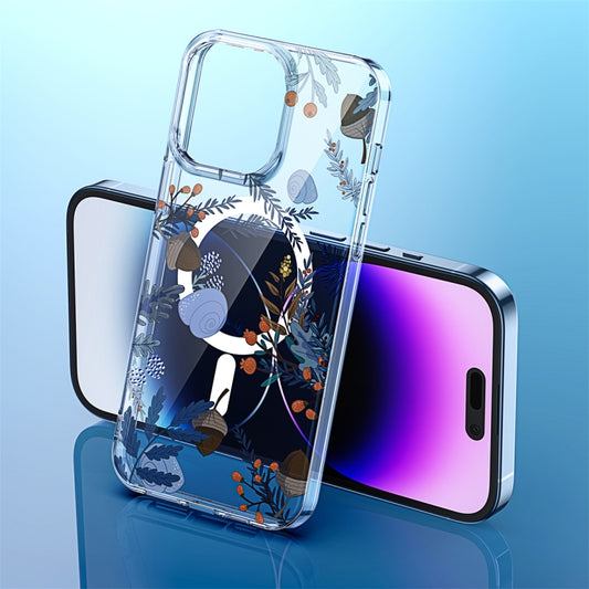 Caja magnética transparente de doble cara pa...