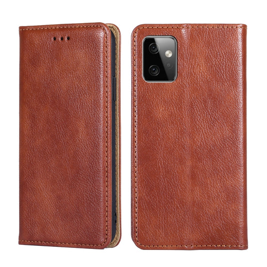 Estuche de teléfono de cuero magnético de co...