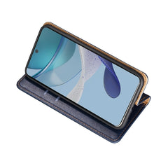 Estuche de teléfono de cuero magnético de co...