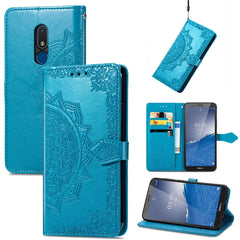 Estuche para teléfono de cuero en relieve Ma...