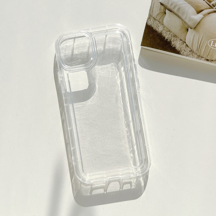 Caja del teléfono de TPU transparente con bo...