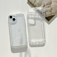 Caja del teléfono de TPU transparente con bo...