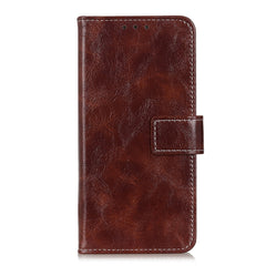 Estuche para teléfono de cuero con textura r...