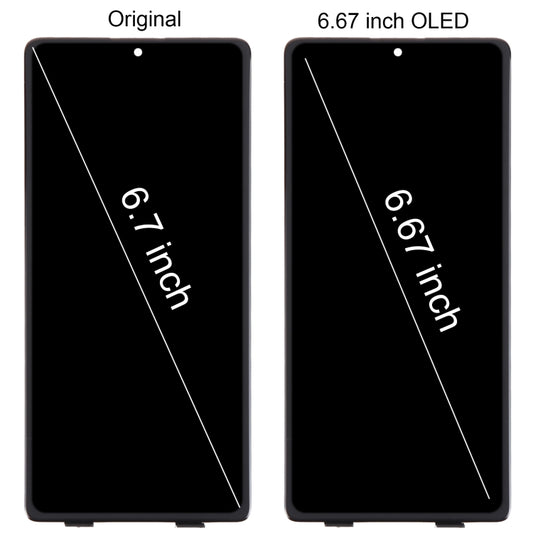 Pantalla LCD OLED con montaje completo de di...
