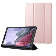 Estuche para tableta de cuero de 3 pliegues ...