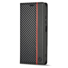 LC.IMEEKE Funda de cuero de fibra de carbono...