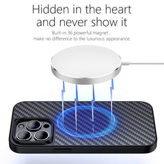 wlons Magsafe Fibra de carbono Kevlar TPU Fu...