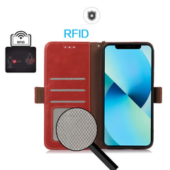 Estuche para teléfono de cuero de vaca con c...