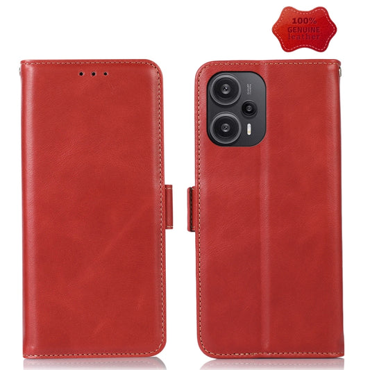 Estuche para teléfono de cuero de vaca con c...