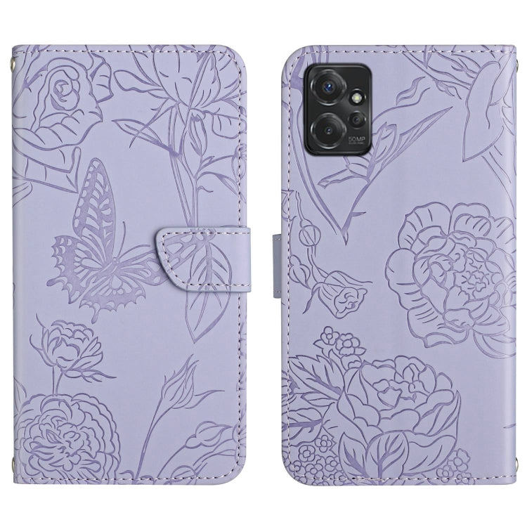 HT03 Skin Feel Butterfly Estuche de cuero co...