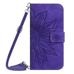 HT04 Skin Feel Sun Flower Estuche de cuero c...