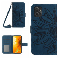 HT04 Skin Feel Sun Flower Estuche de cuero c...