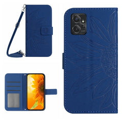 HT04 Skin Feel Sun Flower Estuche de cuero c...