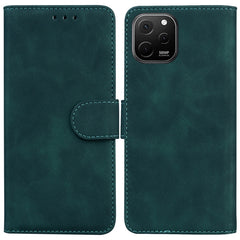 Skin Feel Pure Color Funda de cuero con tapa...