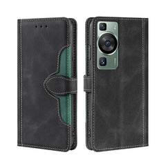 Estuche para teléfono de cuero con hebilla m...