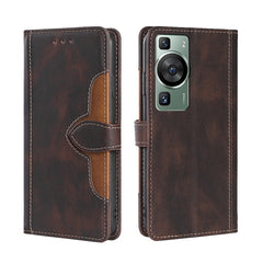 Estuche para teléfono de cuero con hebilla m...