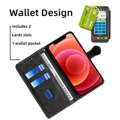 Estuche para teléfono de cuero con hebilla m...