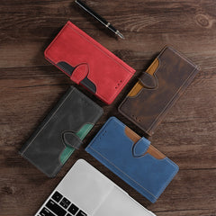 Estuche para teléfono de cuero con hebilla m...