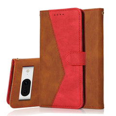 Estuche para teléfono de cuero con costuras ...