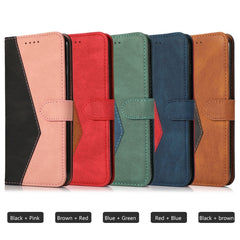Estuche para teléfono de cuero con costuras ...