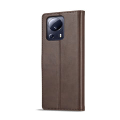 LC.IMEEKE Estuche de cuero con tapa horizont...