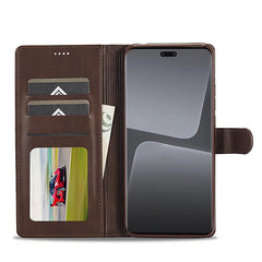 LC.IMEEKE Estuche de cuero con tapa horizont...