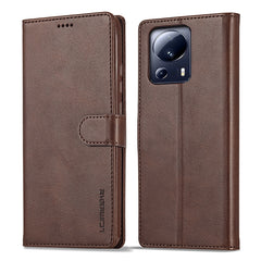 LC.IMEEKE Estuche de cuero con tapa horizont...