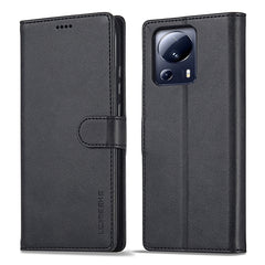 LC.IMEEKE Estuche de cuero con tapa horizont...