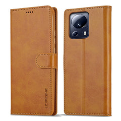LC.IMEEKE Estuche de cuero con tapa horizont...