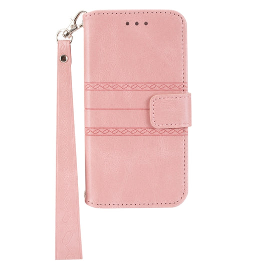 Estuche para teléfono de cuero con rayas en ...