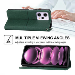 Caja de teléfono de cuero magnético con cost...