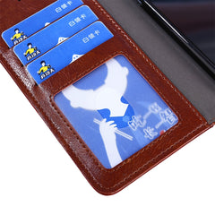 Funda de cuero con cremallera para teléfono ...