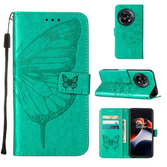 Estuche para teléfono de cuero con mariposa ...