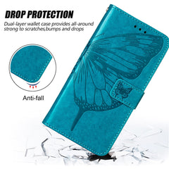 Estuche para teléfono de cuero con mariposa ...