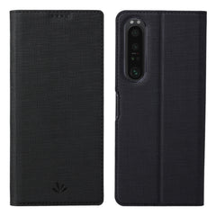 Estuche para teléfono de cuero magnético a p...