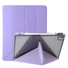 Estuche para tableta de cuero con deformació...