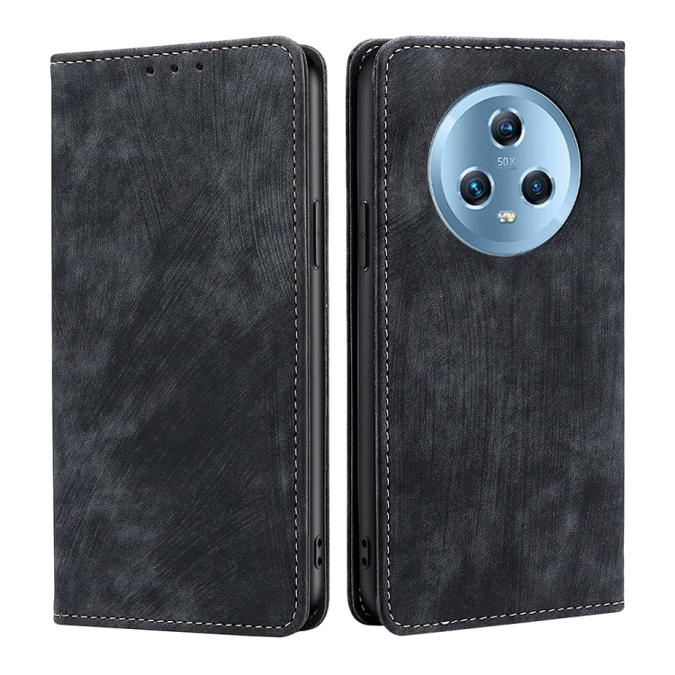 Estuche para teléfono de cuero magnético con...