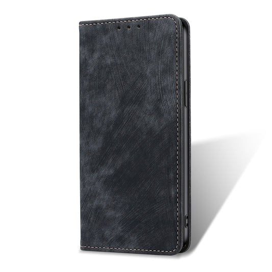 Estuche para teléfono de cuero magnético con...