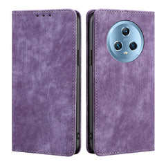 Estuche para teléfono de cuero magnético con...